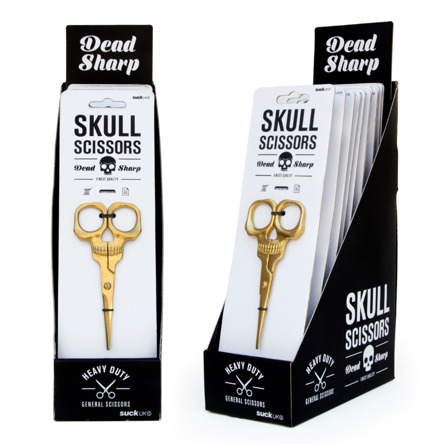 SK SCISSORSKUL1 Ножницы scull Suck UK  - Вид №19