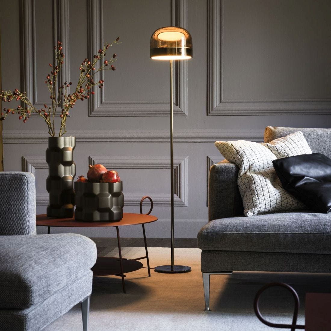 Выдувное стекло светодиодный торшер FontanaArte экватор ARCH-00062547 - Вид №4