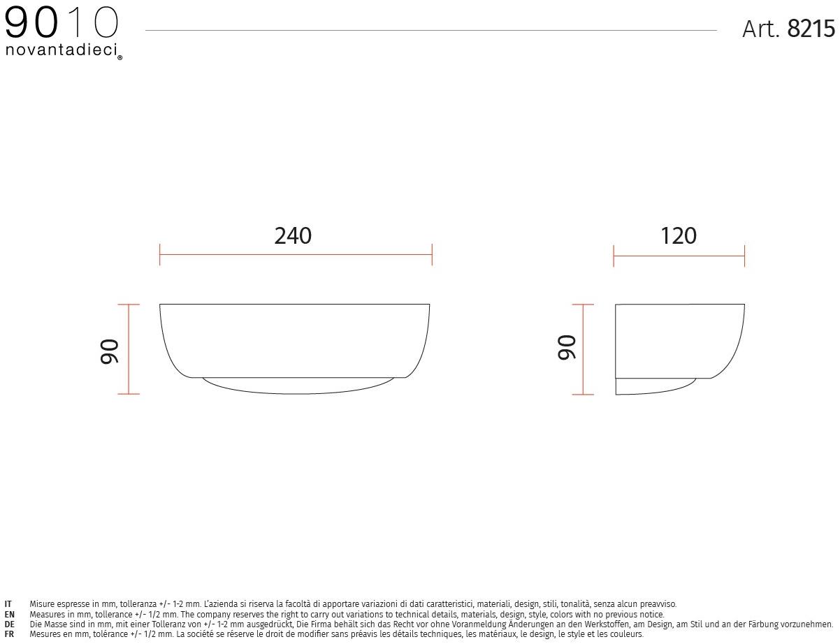 9010 novantadieci Аппликация светодиода из керамики  8215  - Вид №3