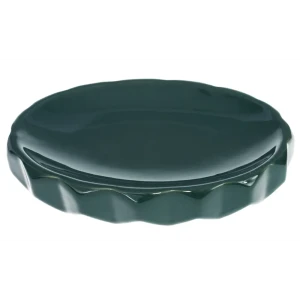 Мыльница Emerald керамика цвет изумрудный