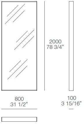 Poliform Зеркало прямоугольное в раме sun-id-1387979 - Вид №3