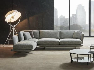 Marelli Угловой диван из ткани с шезлонгом Clipper