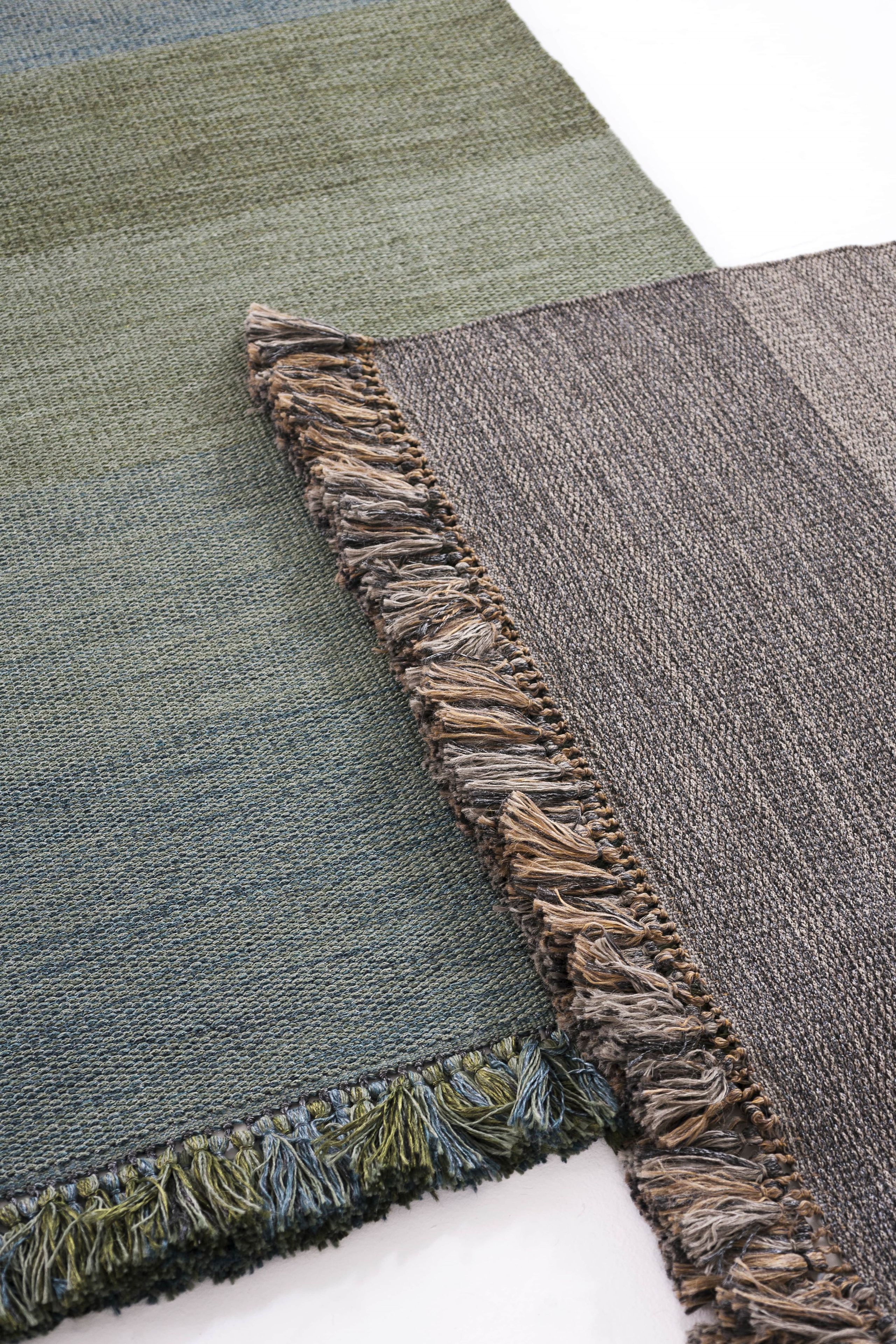 Полосатый прямоугольный ковер ручной работы RODA Tint ARCH-00080865 - Вид №4