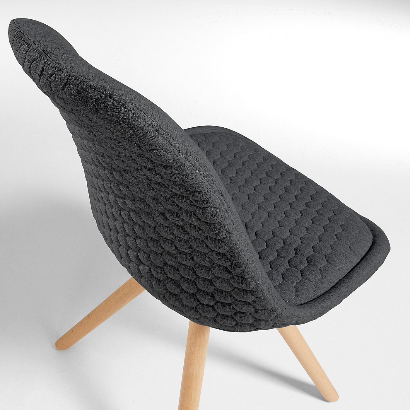 062282 Стул темно-серый La Forma Lars - Вид №2