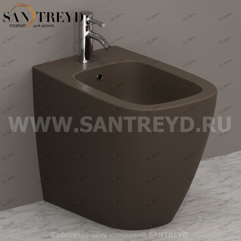 GN009CS Биде напольное GENESIS Ceramica Globo