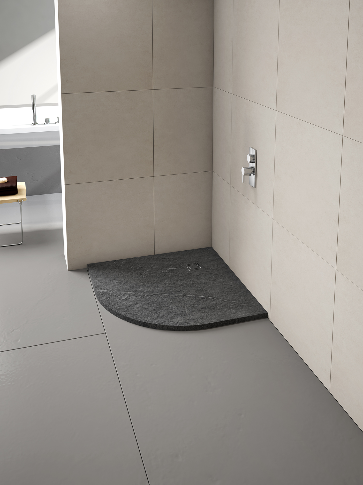 Душевой поддон T90QG Merlyn Truestone - Вид №5