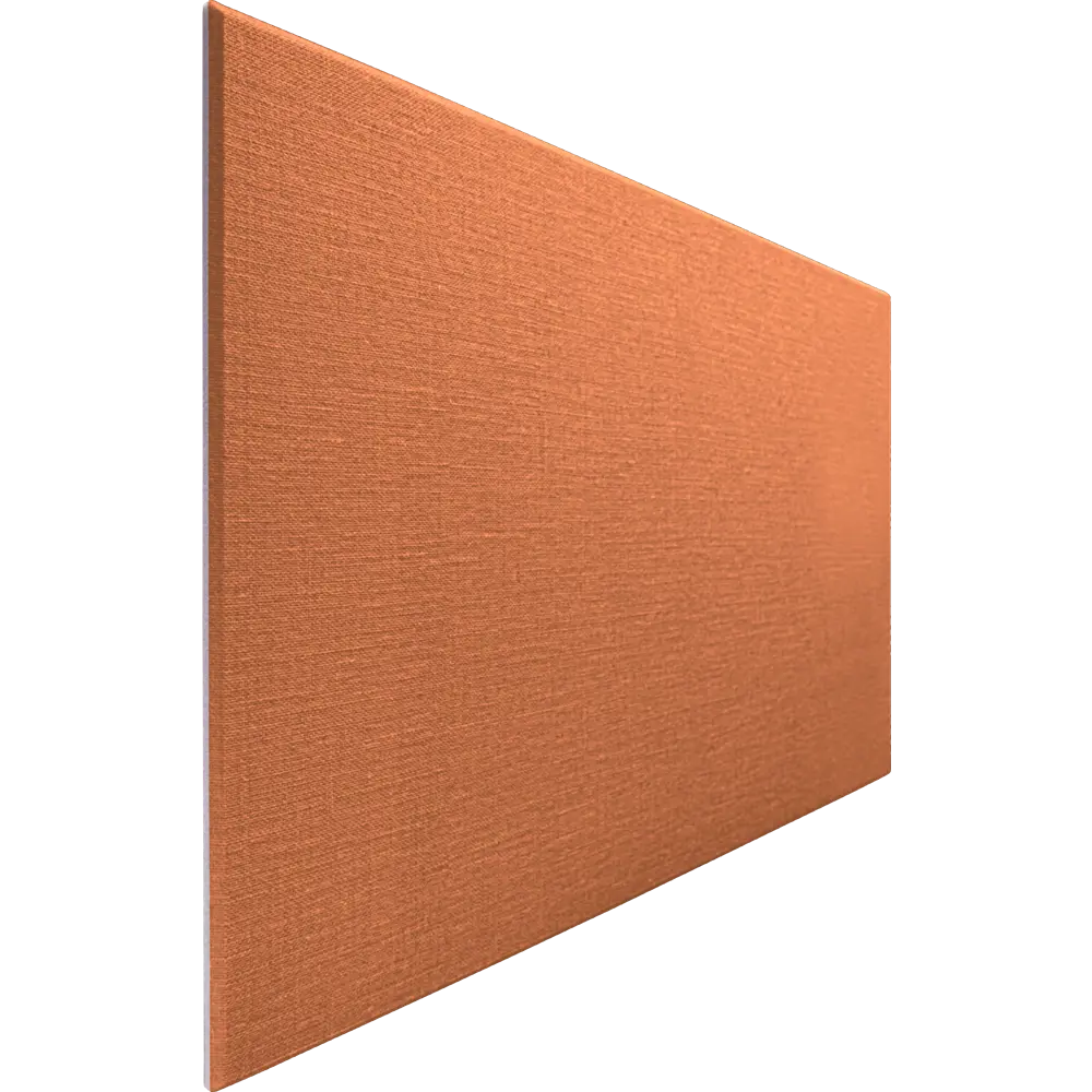 Панель полиэстеровая 9мм 600х400 мм цвет терракота РСП STLM-2095859 - Вид №3