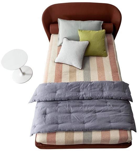 Twils Односпальная кровать с мягким изголовьем Carnaby sun-id-1356603 - Вид №2