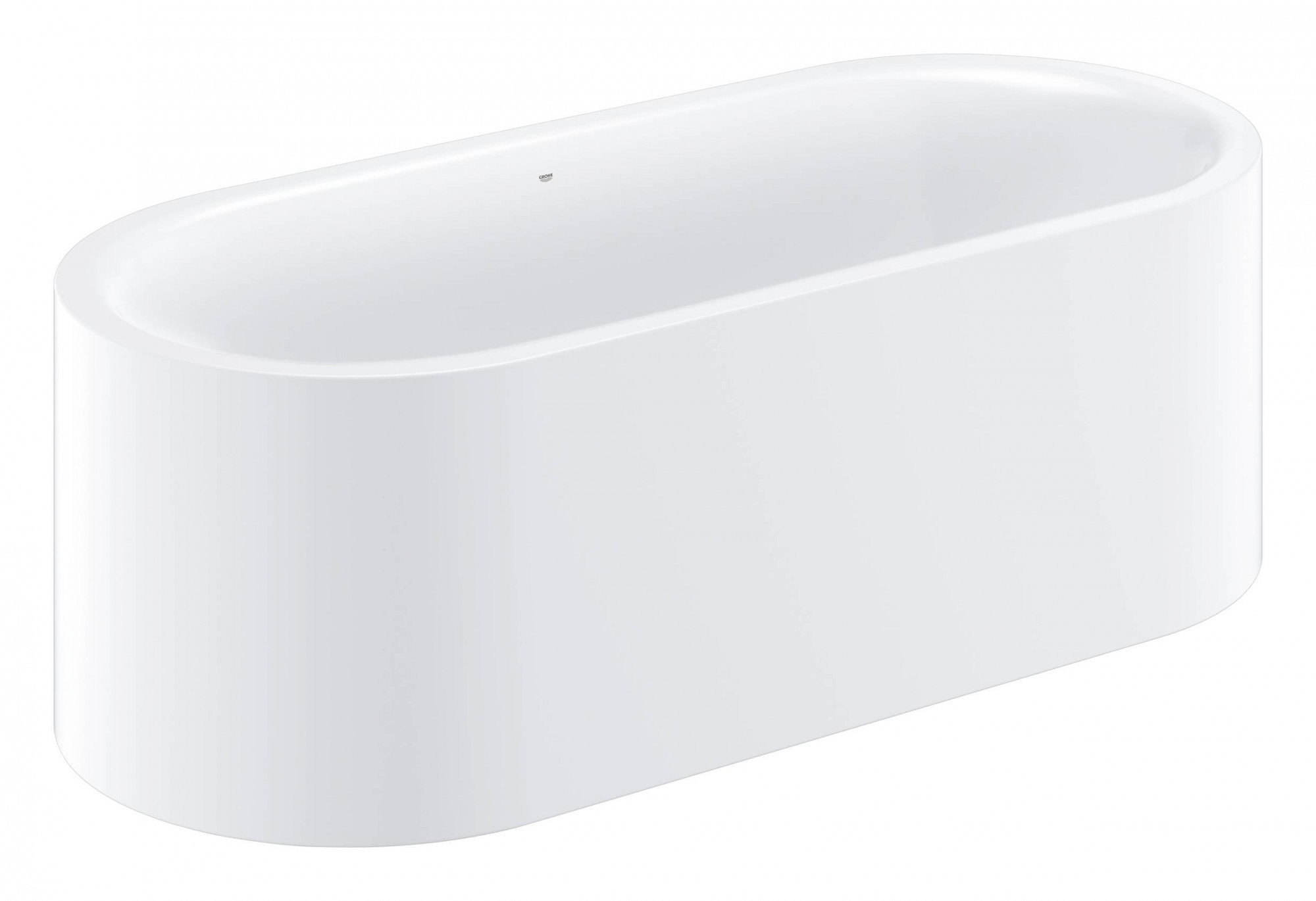 Ванна GROHE Essence c отверстием перелива и противоскользящим покрытием 180х80х57.5см (39728000)