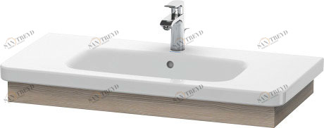DS608203131 Подвесная раковина настенная овальная Duravit Durastyle серая