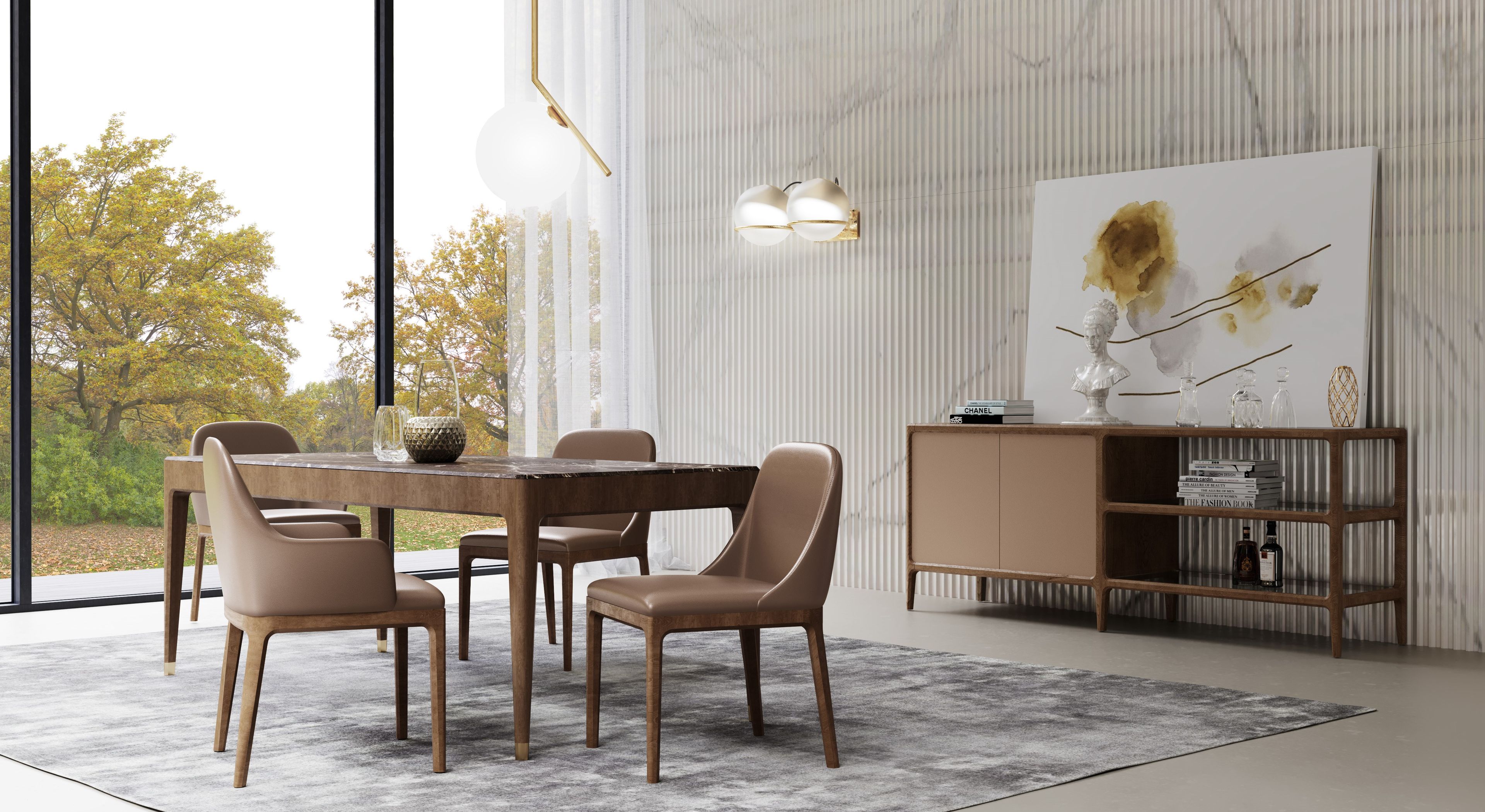 Мягкий стул из ясеня Morelato ARCH-00130501 - Вид №9