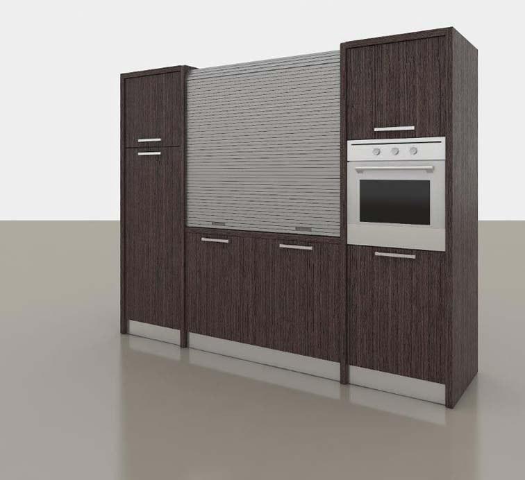 Mobilspazio Мини-кухня с ручками Zeus K136 - Вид №4