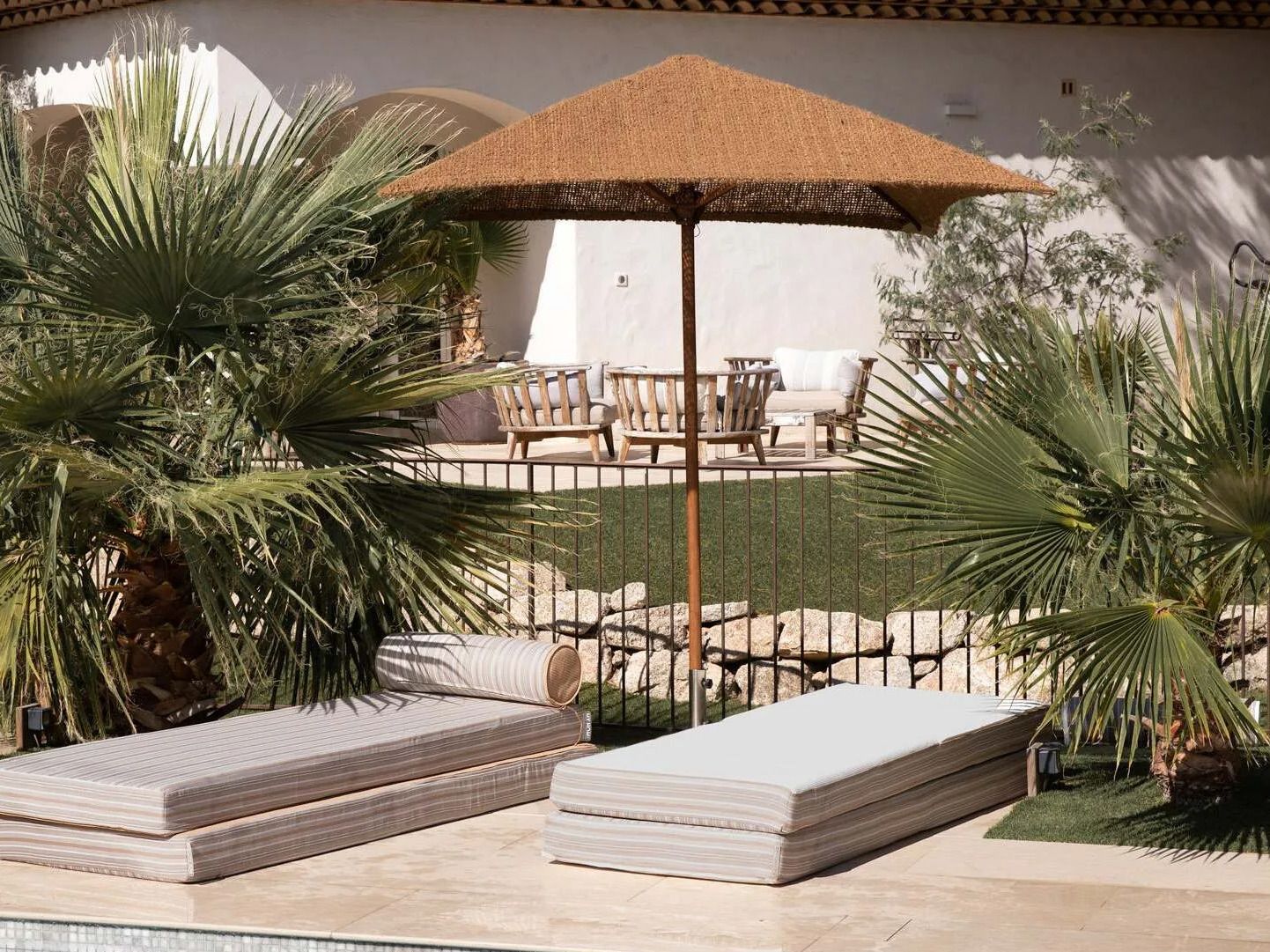 Квадратный зонтик из кокосового волокна MX HOME P2X2R / P2X2C ARCH-00046532 - Вид №6