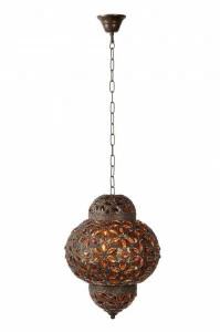 Подвесной светильник Lucide Djerba 78365/01/97 LUCIDE ДИЗАЙНЕРСКИЕ, DJERBA 071235 Коричневый