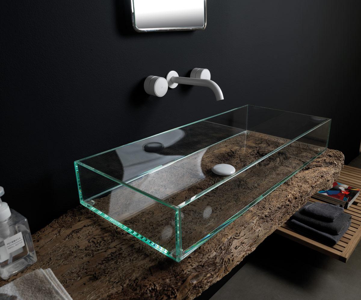 GLLA120 Накладная раковина на столешницу GSG CERAMIC GLASS - Вид №5