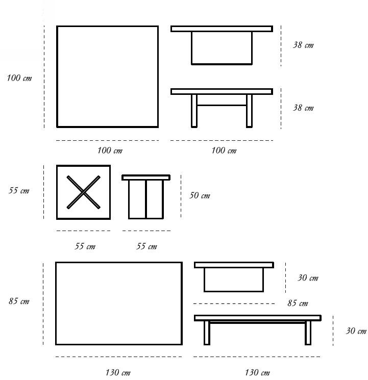 Scarlet Splendour Прямоугольный журнальный столик Nesso sun-id-1508586 - Вид №7
