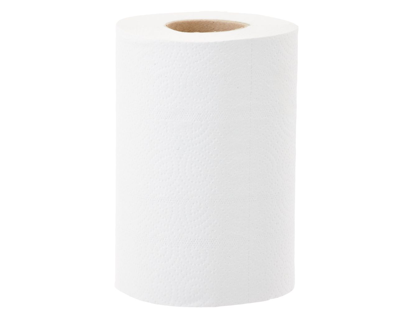 ROB205 Бумажные полотенца в рулонах ОПТИМУМ МИНИ, белые, диаметр 13,5 см, длина 60 м, двухслойные, в упаковке 12 шт. Merida  - Вид №1