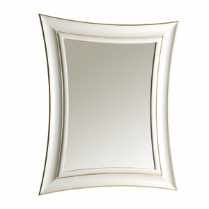 VV21 3SC Зеркало Via Veneto White and Gold Classico