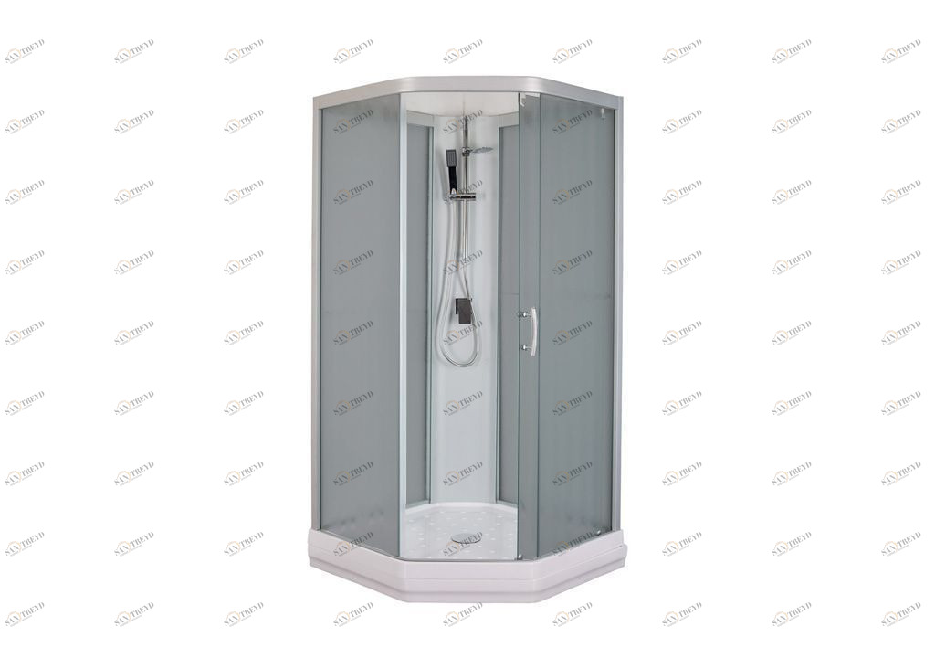 Душевая кабина Aquanet Penta 90.5x90.5 тонированное стекло 00172274