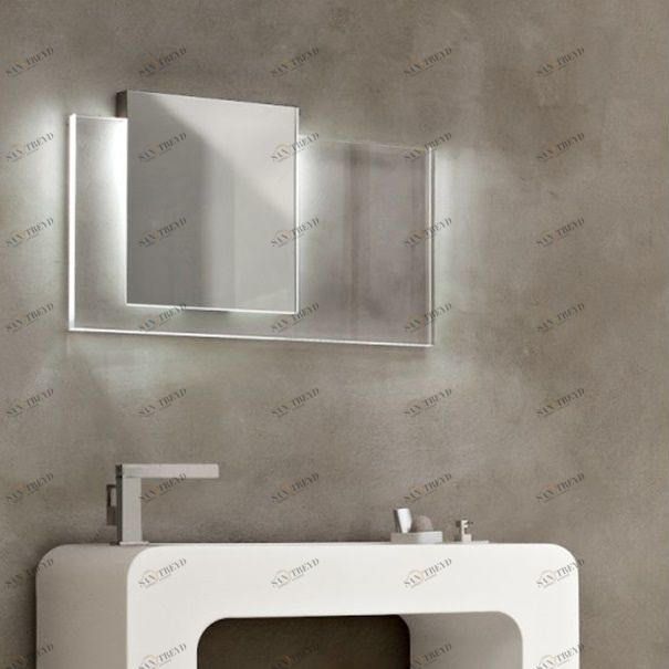 Toscoquattro Зеркало с внутр. подсветкой и вставкой из оргстекла Specchiere левое 09PA2LLSX