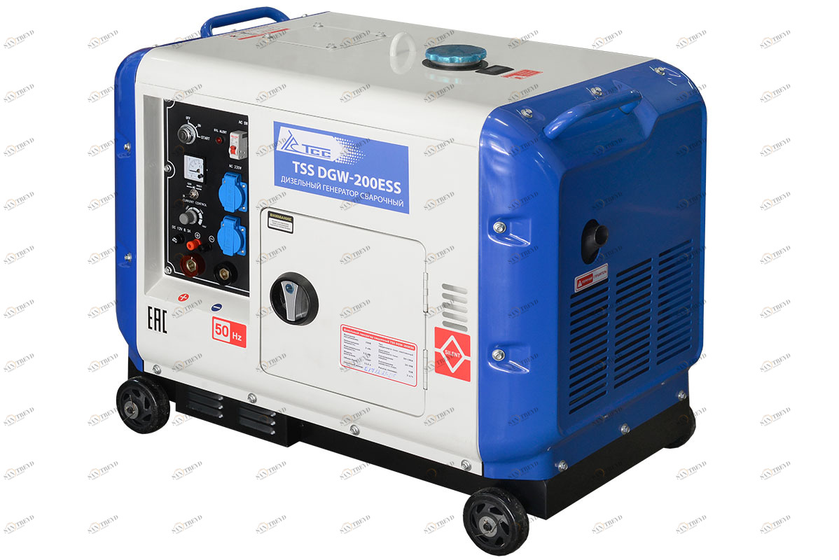 Дизельный сварочный генератор TSS DGW-200ESS Santreyd sun-id-1034668