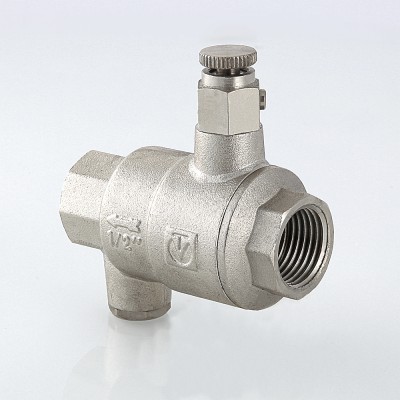 VT.171.N.07 Обратный клапан с дренажем и воздухоотводчиком Valtec 1 1/4"  - Вид №14