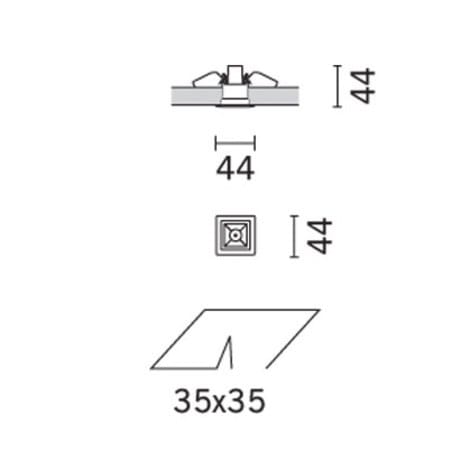 Светодиодный потолочный светильник iGuzzini Laser Blade ARCH-00119992 - Вид №4