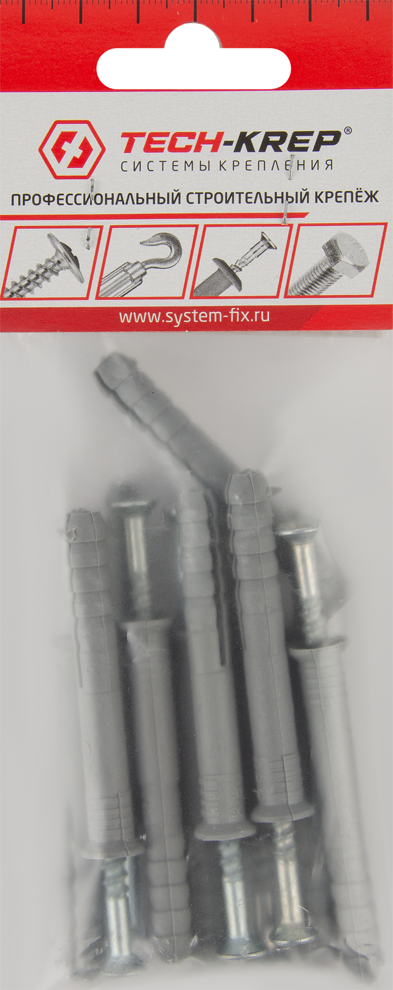 Дюбель-гвоздь TECH-KREP потайной 8×60 мм для бетона и кирпича 84227159 STLM-0047179 - Вид №6