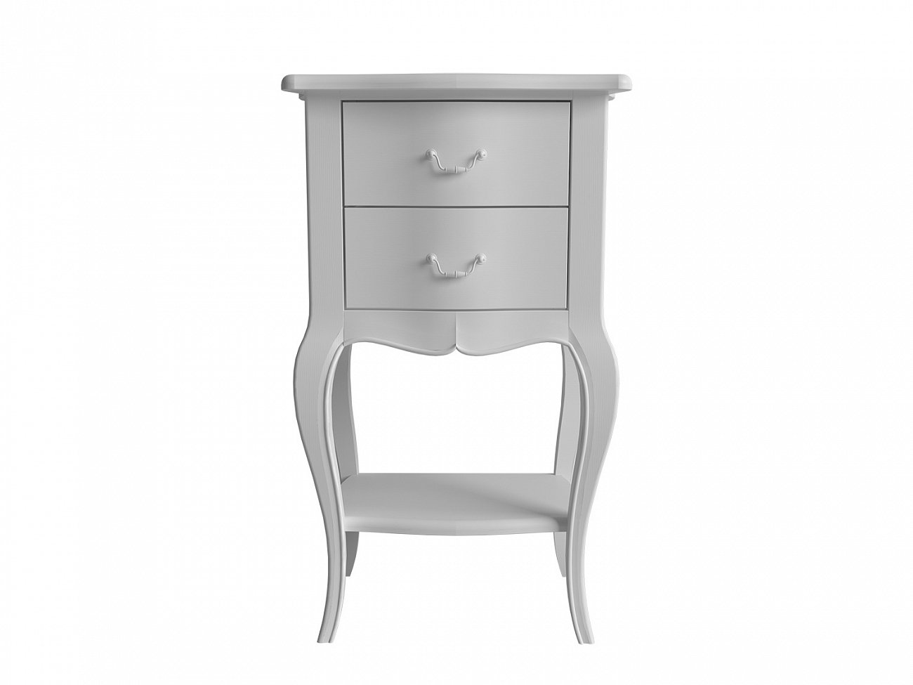 Тумбочка прикроватная белая Provence FURNITERA  120322 Белый  - Вид №1