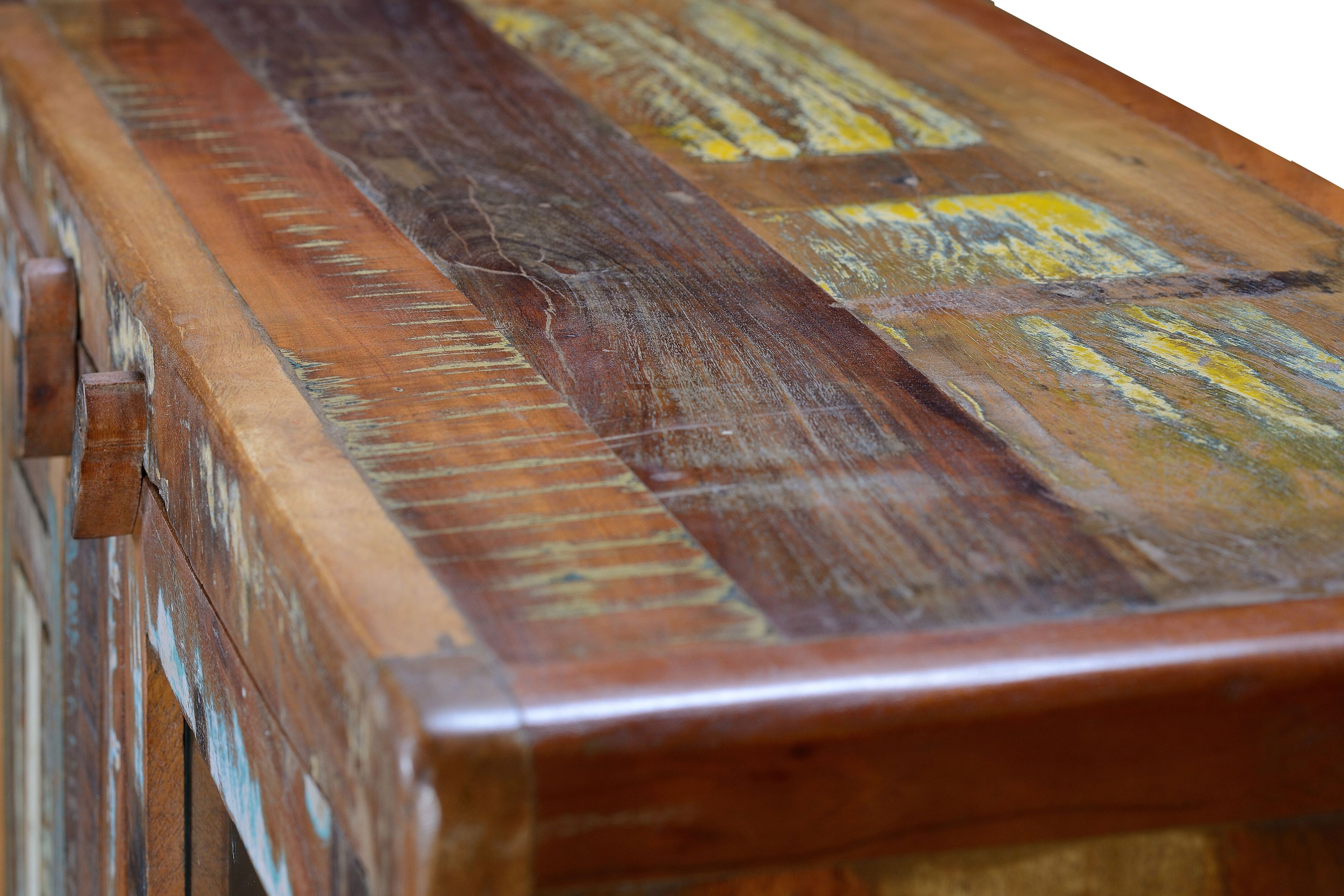 Деревянный и стеклянный шкаф с распашными дверцами Giner y Colomer Хайдарабад ARCH-00070057 - Вид №7