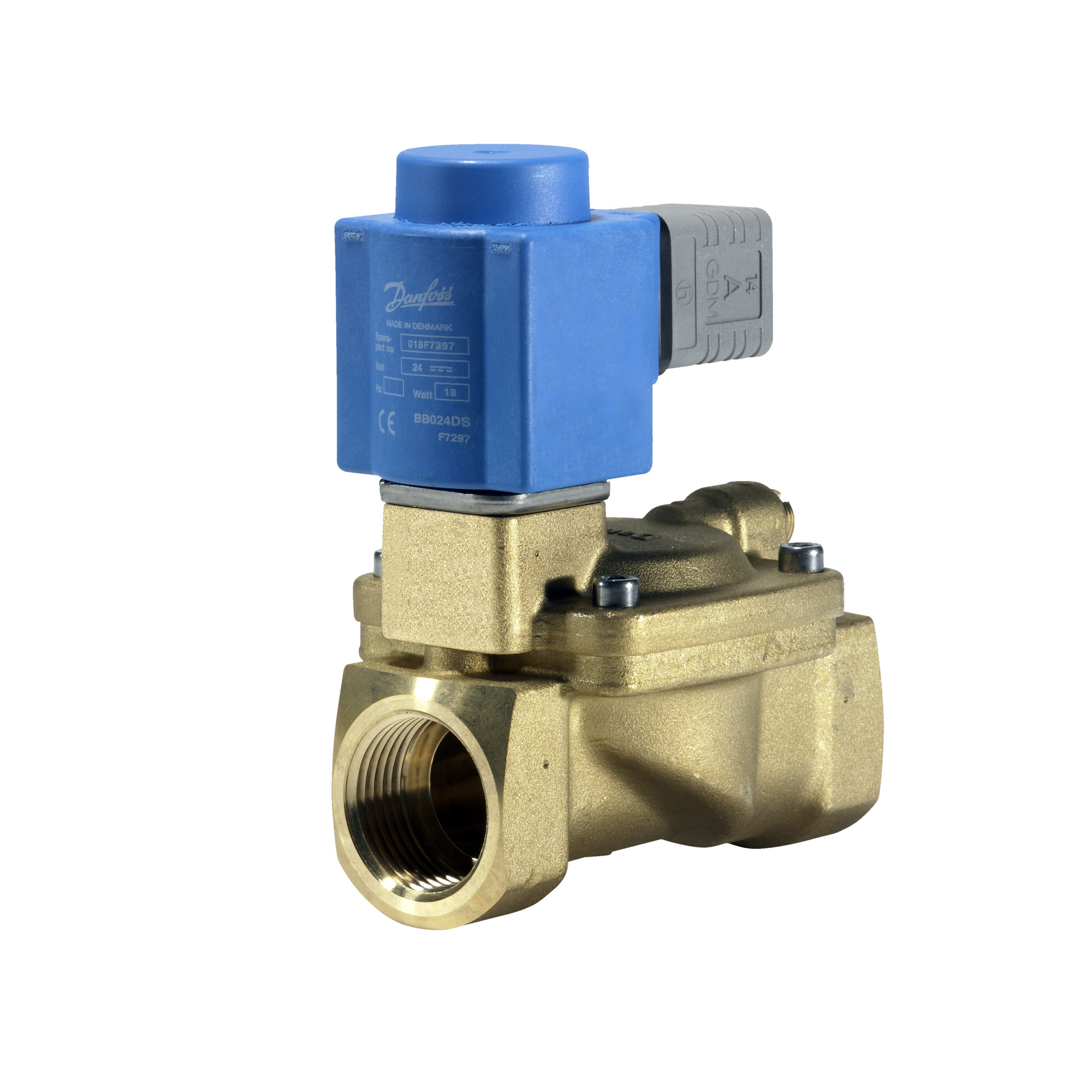 Danfoss EV220B — двухходовые электромагнитные клапаны для общей промышленности Клапан электромагнитный EV220B 032U1242  - Вид №37