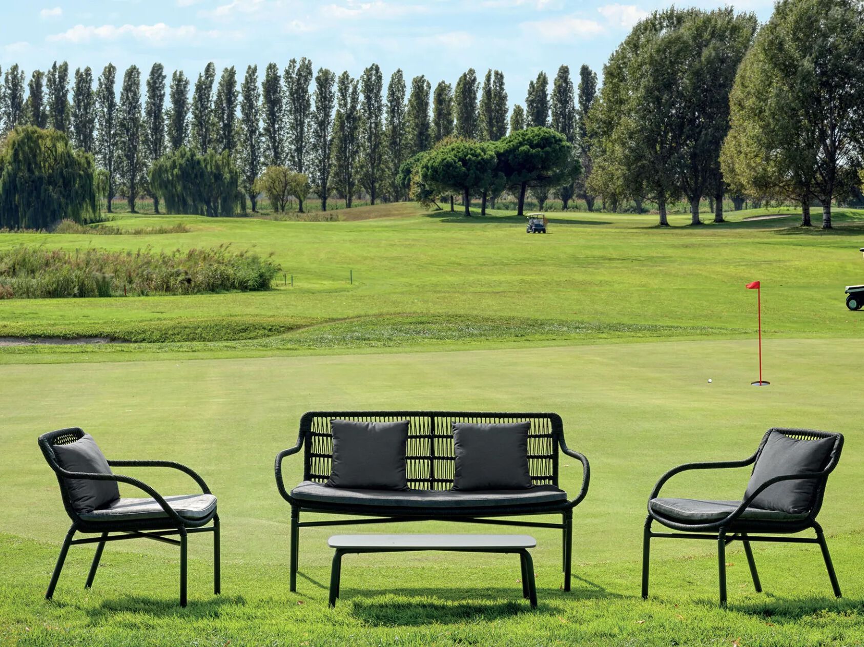 2-местный веревочный диван Contral Leaf ARCH-00110668 - Вид №2