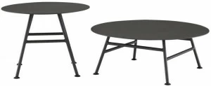 Ligne Roset Круглый алюминиевый садовый столик  18960010-18980000