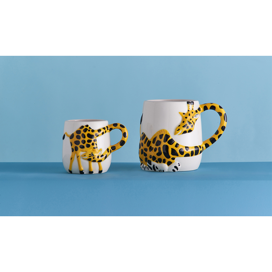 P_0059.079 Набор из 2 кружек giraffe, 405 мл и 195 мл Price&Kensington  - Вид №1