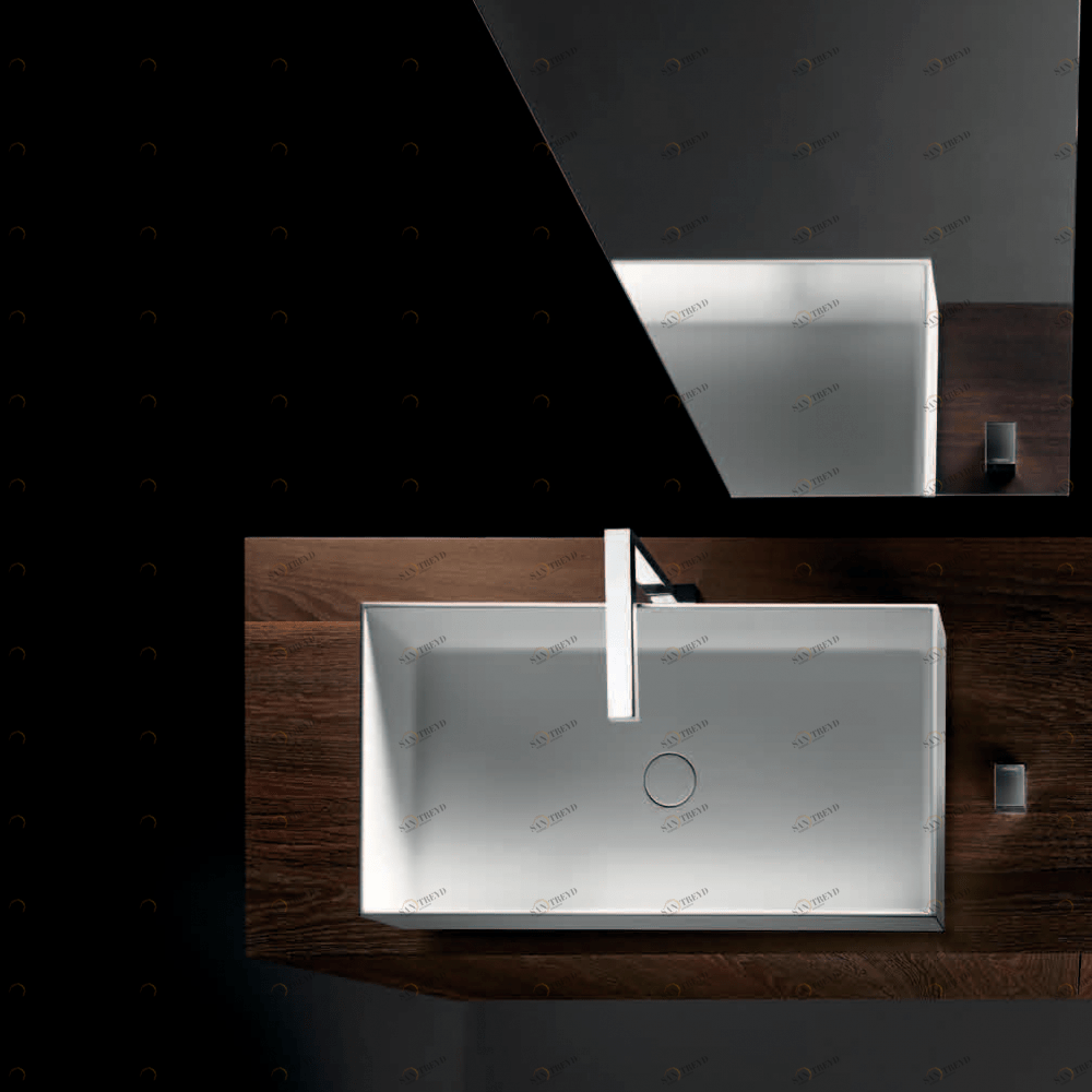 9297 Встроенная раковина под столешницу овальная MILLDUE 