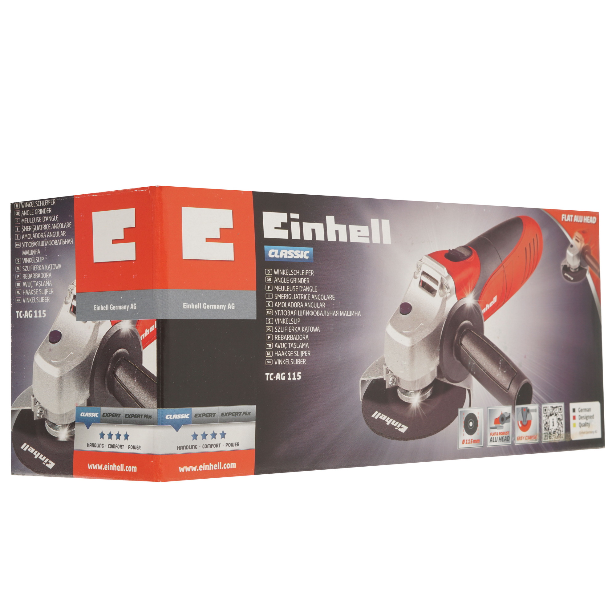 Углошлифовальная машина (УШМ) Einhell TC-AG 115 5311658 STDN-0113146 - Вид №7