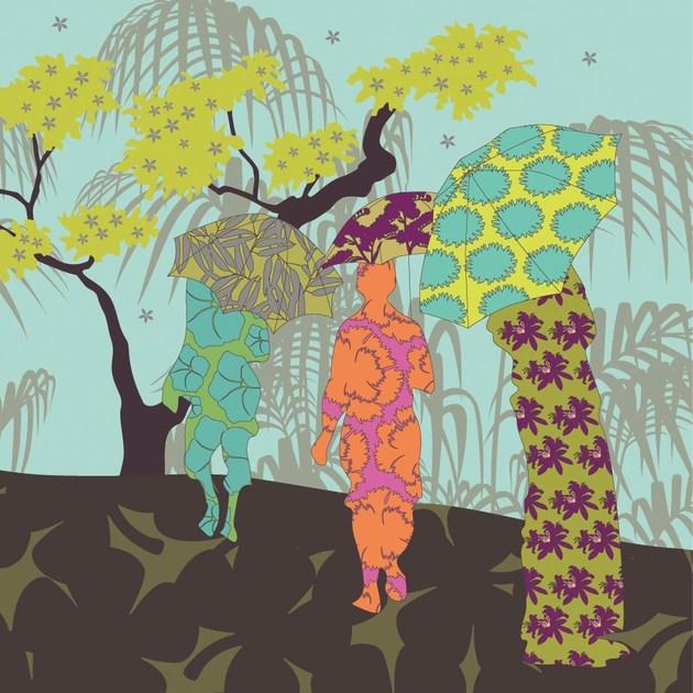 CONCEPTUWALL Декор из клейкой ткани Paysage sun-id-1495291 - Вид №1