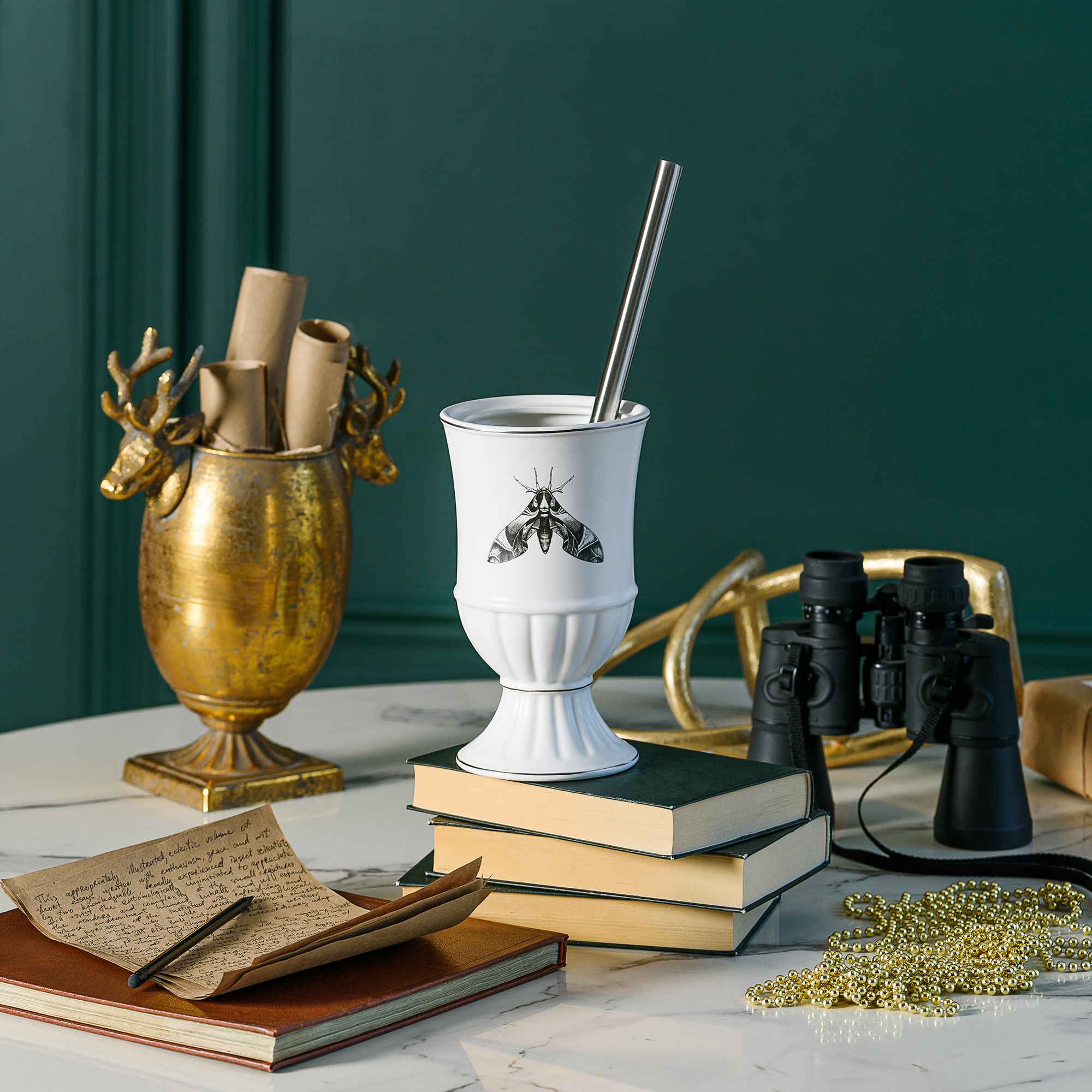 89097049 Ершик для унитаза цвет белый Buzz Fauna Santreyd  - Вид №5