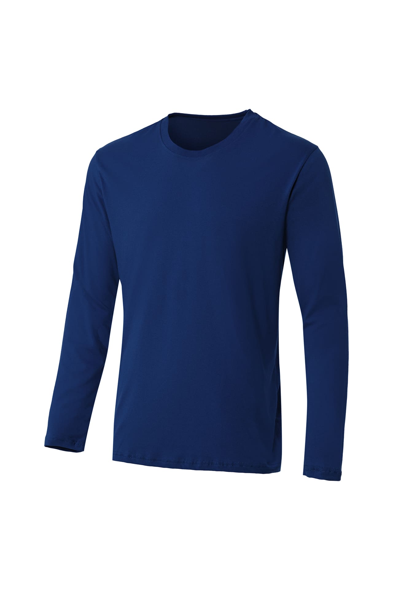 67987 Футболка с длинным рукавом темно-синяя  Спецодежда для продавцов  размер L 
