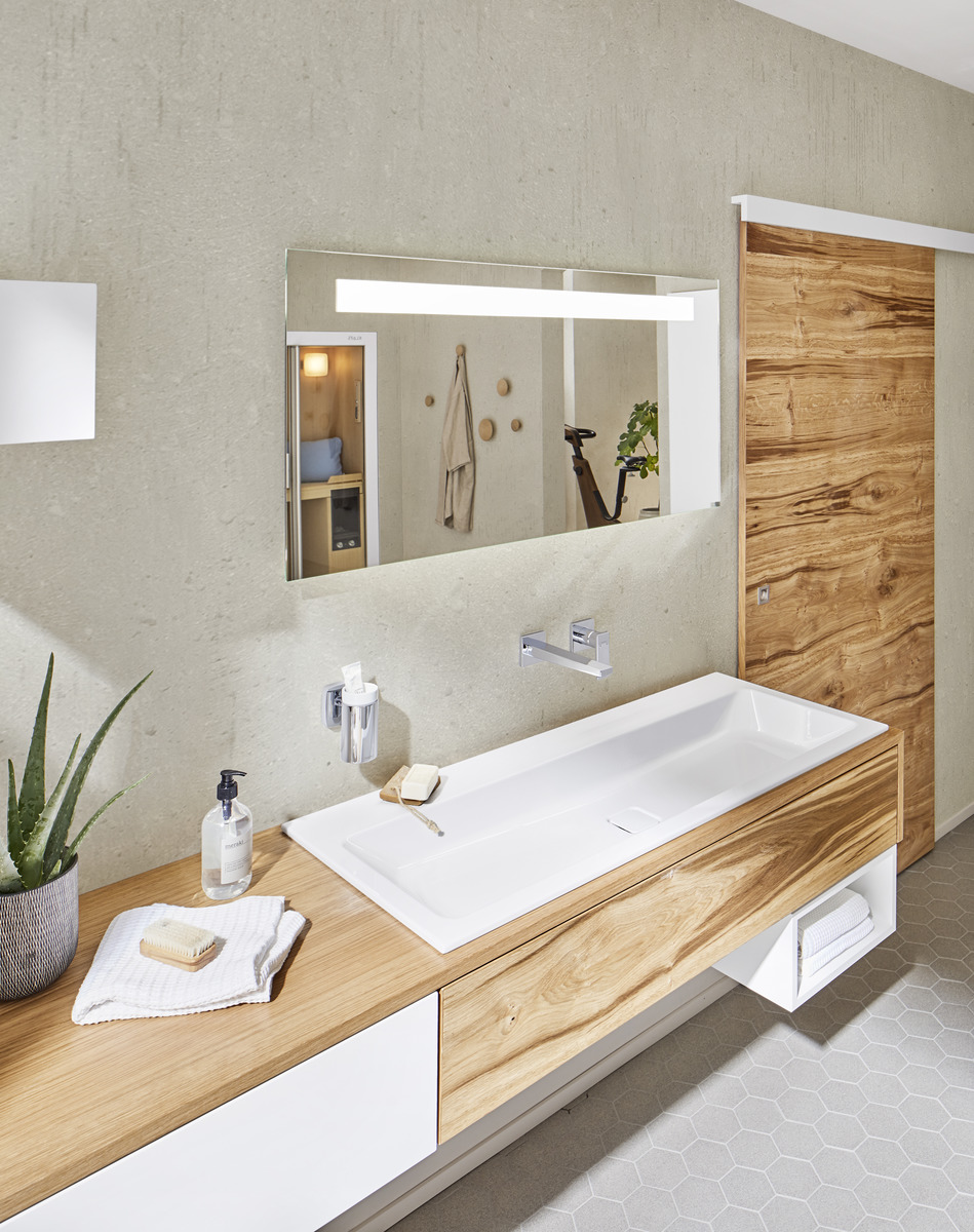 Умывальник KALDEWEI Сталь эмалированная 3081 258 альпийский белый матовый 30813319258 - Вид №4