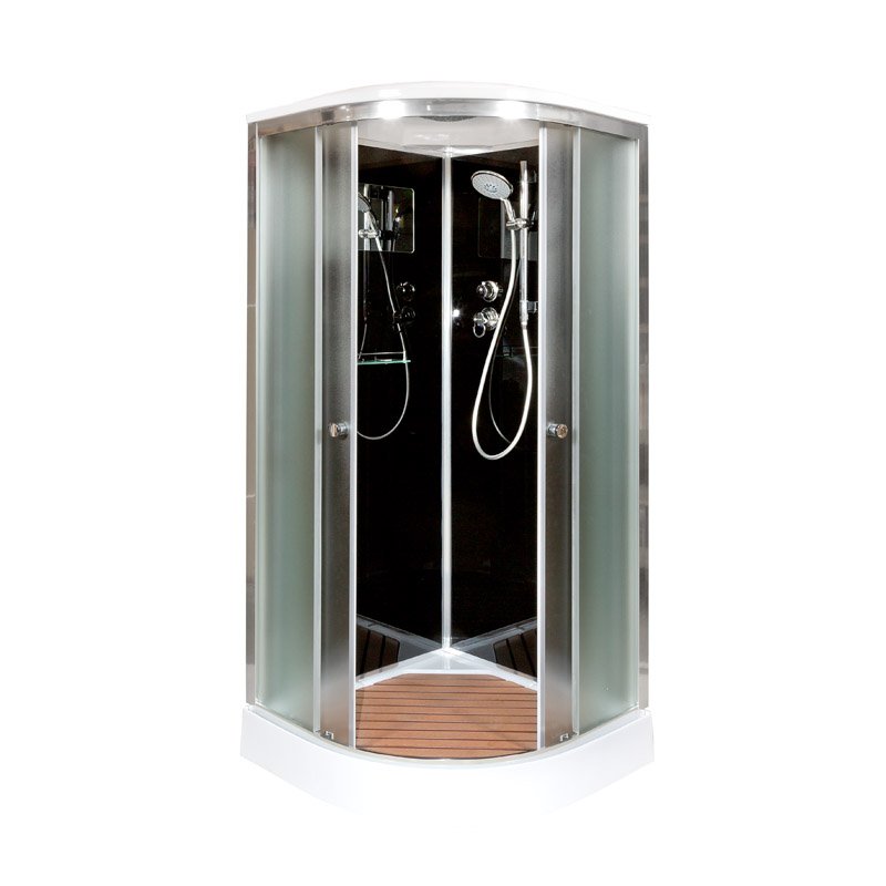 ЕМ4516 стандартная Душевая кабина DETO Серия EM B09S BLACK