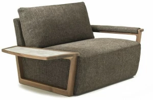 i 4 Mariani Кресло с обивкой из ткани с подлокотниками Fellini