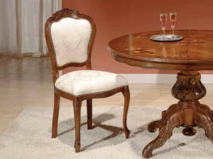 SCAPPINI & C Стул-медальон из дерева с тканевой набивкой 35th anniversary Se 266