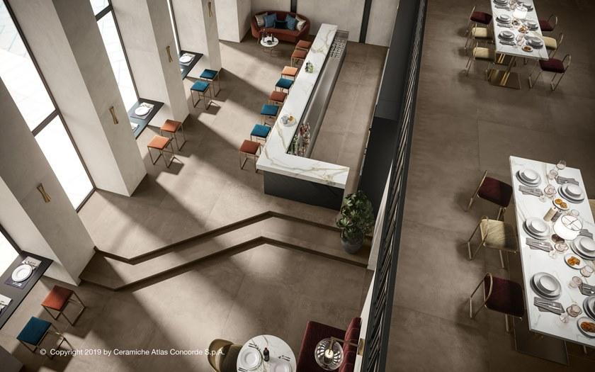 Atlas Concorde Напольное покрытие с эффектом бетона Raw sun-id-1459093 - Вид №36