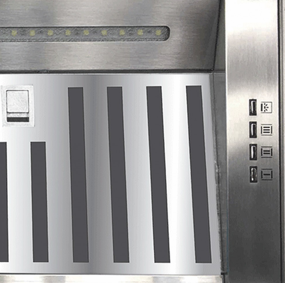 9229075 Вытяжка полновстраиваемая Kaiser EA 945 Eco серебристый STDN-0036054 - Вид №3