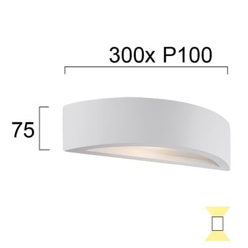 Гипсовая аппликация In Stock третий свет ARCH-00125540 - Вид №1