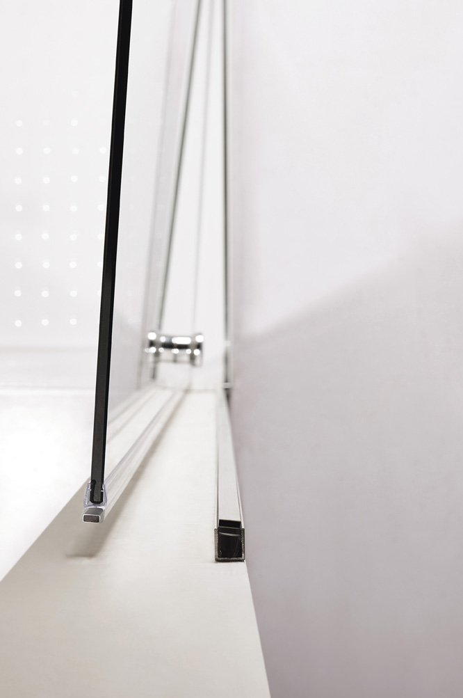 Душевая дверь в нишу CEZARES ECO-O-B-1-60-C-Cr - Вид №4