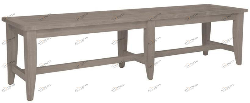 JANUS et Cie Скамейка из тика Relais sun-id-1510334