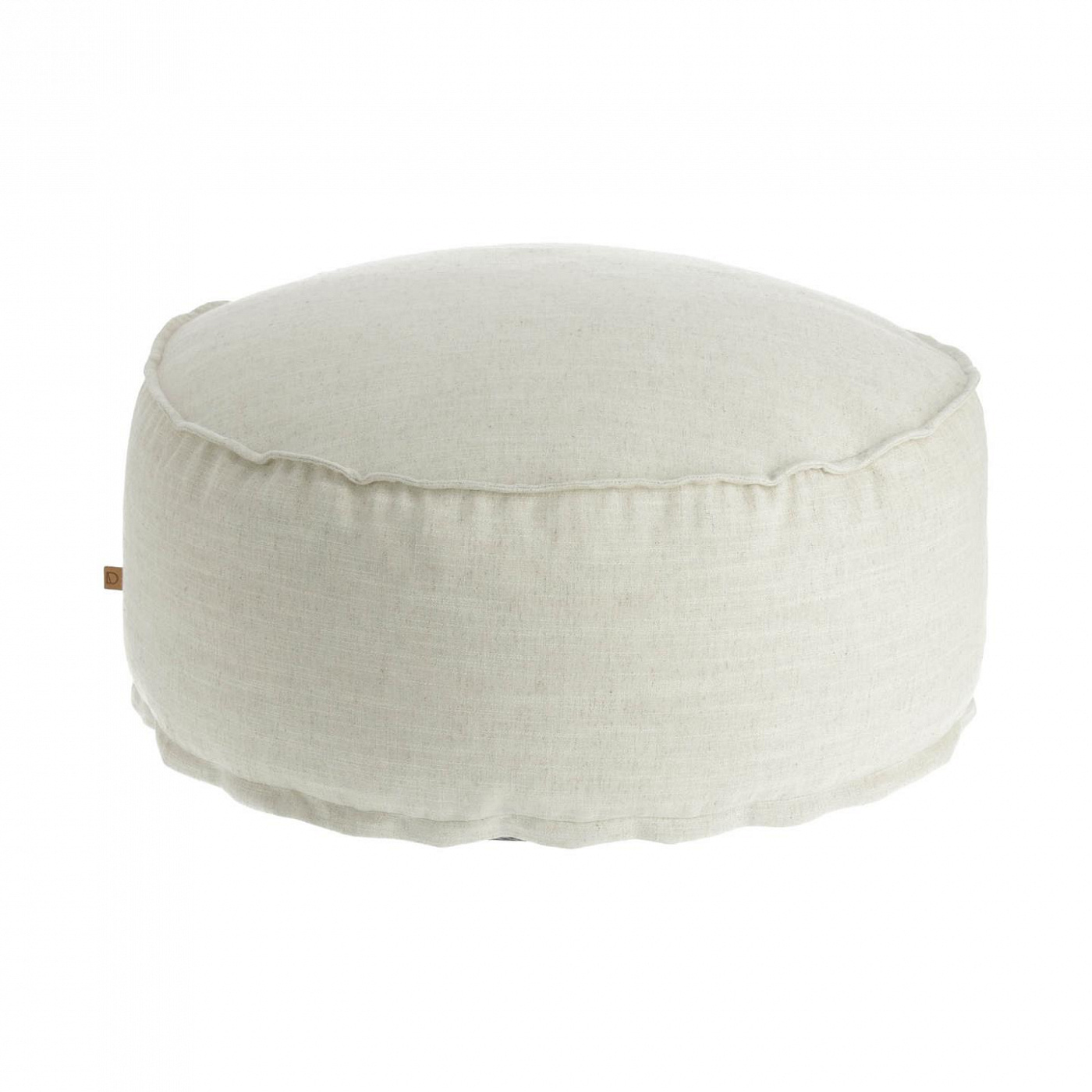 082578 Пуф Ø 70 см белый La Forma Maelina 