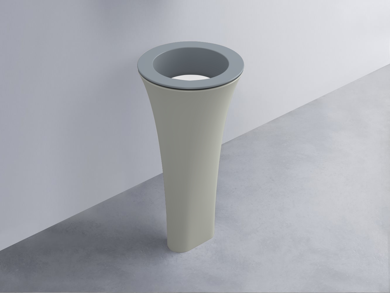 AMLA45-BR+AMPILT-BL+AMCOLT-PM Раковина Amedeo Tondo отдельностоящая cielo Enjoy + Amedeo Ceramica Cielo